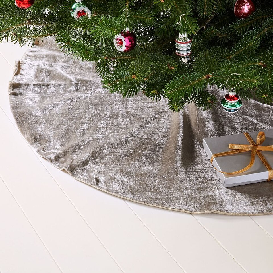 Lush Velvet Tree Skirt West Elm Australia